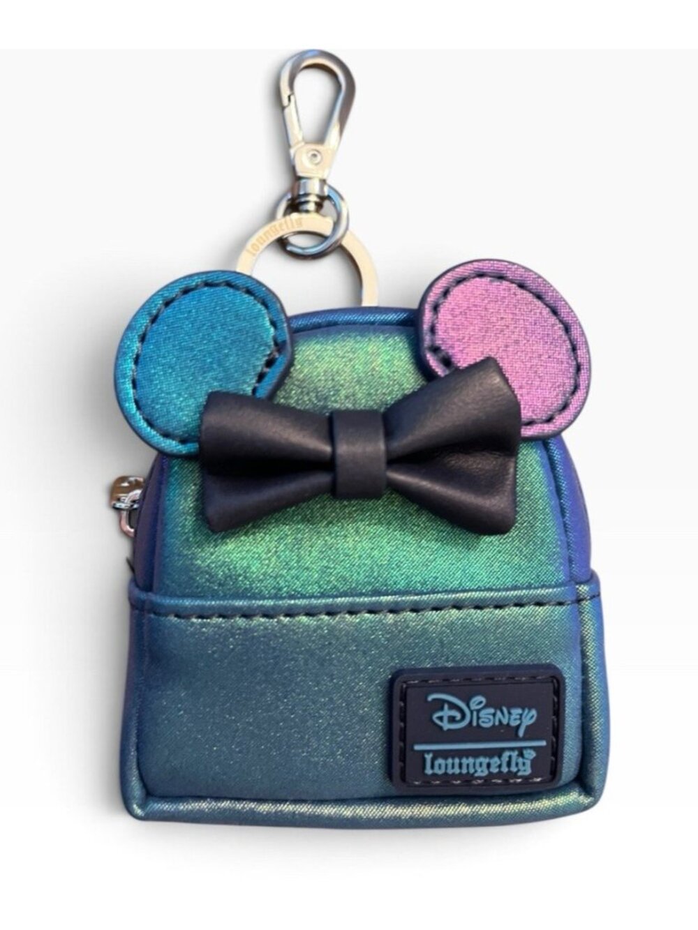 Loungefly Minnie Mouse Mystery Mini Backpack Keychain Charm Iridescent New Box